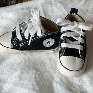 Converse Black and White Chuck Taylor Sneakers